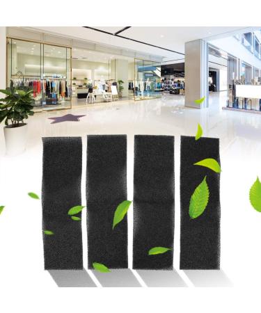 EMUKOEP Activated Carbon Filter 4pcs Set Cleaner Activated Carbon Active Sponge Filter Accessories for Ac4800 Filter B Flt4825