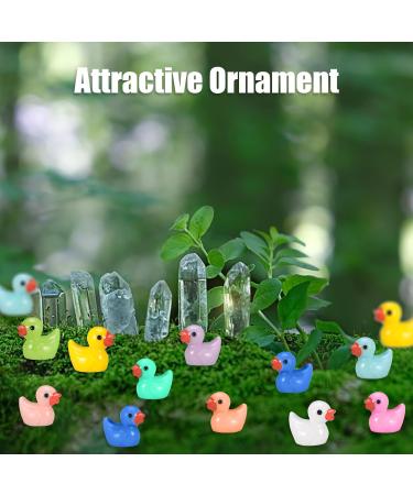 Movstriker 80Pcs Mini Resin Ducks Realistic Shape Tiny Ducks 10 Color Cute Miniature Toy Baby Bath Time Toys Mini Rubber Ducks Ornaments for Garden Landscape Dollhouse DIY Fairy Crafts Decorations 80Pcs-10 Colors - Buy Online on GoSupps.com