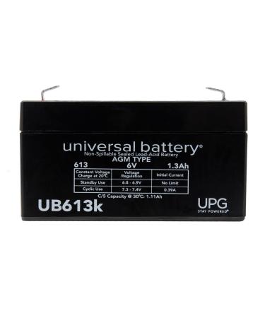 Universal Power Group 6V 1.3AH GE 600-1054-95R Simon XT Replacement Battery
