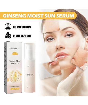 Mikabila (02)50ml Sunscreen SPF 50 Sunscreen for Face and Body Moisturizing Sun Cream for Sensitive Skin UVA&UVB Protection Daily Hydrating Sunscreen Sun Protect & Moisture Sun Cream - Buy Online on GoSupps.com