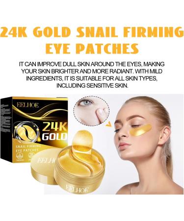 Under Eye Patches - 24K Gold Eye Masks for Puffy Eyes - Collagen Kojic Acid Eye Patches - Under Eye Masks to Improve Fine Lines &Tear Ducts - Eye Masks Skincare Dark Circles Under Eye Treatment Women - Buy Online on GoSupps.com