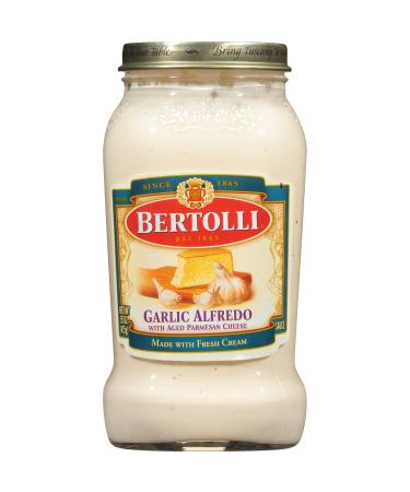 Bertolli Pasta Sauce, Garlic Alfredo, 15 Ounce (Pack of 1)