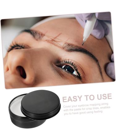 Didiseaon Eyebrow Makeup Drawing Paste Brow Mapping Paste Black Can Painting Brow Cream Miss Washable 5x5cm As Shown - Buy Online on GoSupps.com