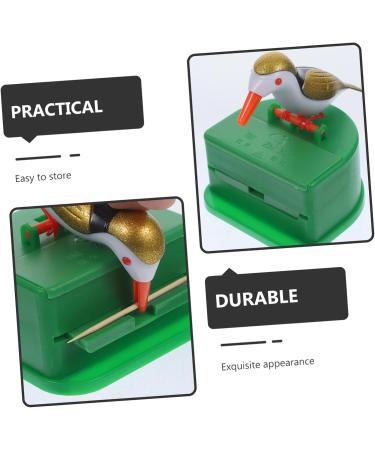 Upkoch Toothpaste Bird Holder | Portable Travel Container | 2 Decorative Dental Dispensers in Black Cartoon Design - Buy Online on GoSupps.com