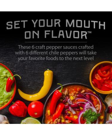 Melinda's Pepper Sauce Challenge Collection - Extra Spicy Gourmet Hot Sauce Gift Set - Jalape o, Habanero, Chipotle, Red Savina, Ghost, Scorpion - 5 oz, 6 Pack - Buy Online on GoSupps.com