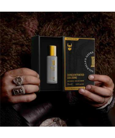 Concentrated Cologne for Men by Beard Struggle - 6x More Longer Than Traditional Colognes - Silver Collection - Viking Storm - Mens Cologne 15 mL / 0.5 US. fl. oz. Glass Roller Bottle - Buy Online on GoSupps.com