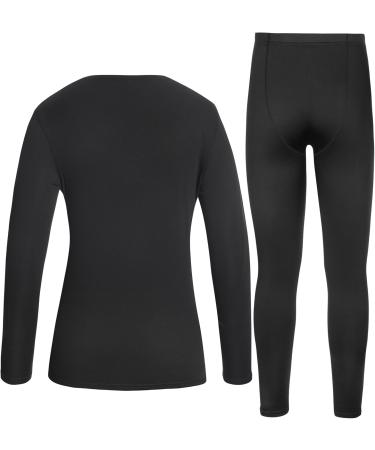 Roadbox Women's Thermal Underwear Set - Warm Functional Winter Gear for Skiing & Motorcycling - M Black - Buy Online on GoSupps.com