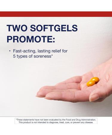 Metagenics Rapid Relief - Herbal Softgel with Turmeric & Boswellia - Supports Fast Relief for Muscle Back & Joint Discomfort* - Drug-Free Non-GMO Gluten-Free - GMP Certified Facility - 60 Softgels - Buy Online on GoSupps.com