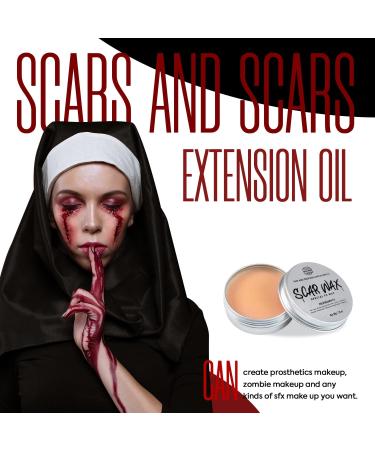 VIOLA HOUSE Halloween Special Effects Makeup Kit - 7 Colours, Bruise Wound Face Body Paint, Scar Wax, Scar Oil, Liquid Latex, Fake Blood + Tools - Buy Online on GoSupps.com