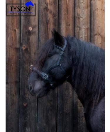 Natan Leather Cavesson for Coldbloods | Ergonomic Eye Clearance | VB WB X Full | Tysons Runs Large (XXF) - Buy Online on GoSupps.com