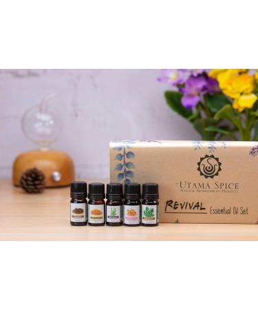 Revival Essential Oil Set - Premium Aromatherapy for Wellness | Free International Shipping - Buy Online on GoSupps.com