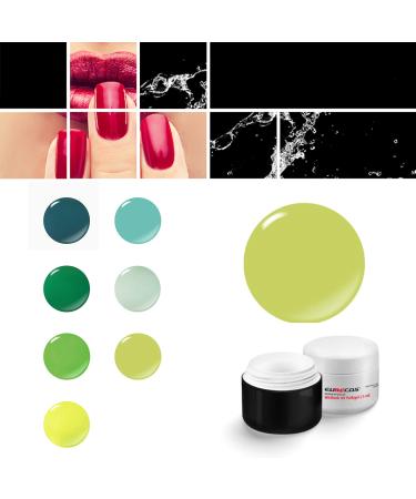EuBeCos EuBeCos Wetlook WL93 UV and LED Colored Gel 5ml Lemon Green