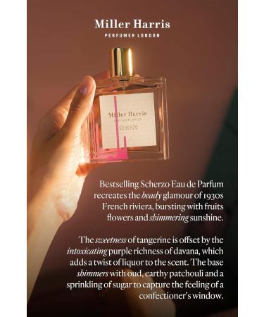 Miller Harris Scherzo Eau de Parfum | Floral Oud Sweet Perfume (3.4 fl oz) - Buy Online on GoSupps.com