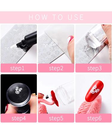 NICENEEDED Striped Geometric Theme Nail Art Stamping Kit wiht 6 PCS Nail Stamping Plates for Women Nail Art Tools Striped Geometric Pattern Nail Image Polish Template for Nail Decoration DIY Print Stytle 2 - Buy Online on GoSupps.com