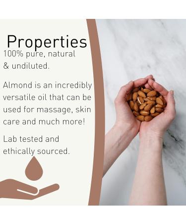 Buy Sensoli Almond Carrier Oil - Premium Quality Vegetable Oil for Skin & Hair - International Shipping Available - Buy Online on GoSupps.com