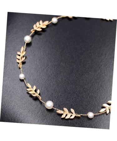 minkissy Hair Bands for Women's Hair Wedding Headband Ladies Headbands Bride Headpieces for Wedding Headwear for Women Bride Headband Gold Tiara Gold Hair Ties Bridesmaid Crystal Pearl - Buy Online on GoSupps.com