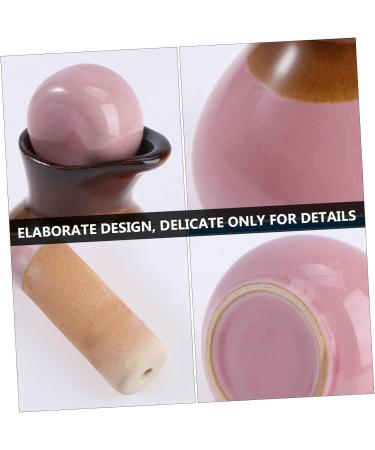 1set Essential Oil Bottle Essential Oil Roller Fragrance Jar Essential Oil Container Ceramic Fragrance Diffuser Containers with Lids Mini Wishing Jars Ceramics Miss Empty Bottle 9.5x6.5cm Red - Buy Online on GoSupps.com