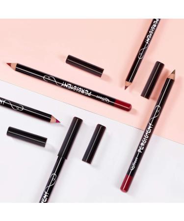 Buy Mimore 12th Specialist Lip Liner Pencil Set - Matte Smooth Waterproof Lip Makeup Kit for Women - Buy Online on GoSupps.com