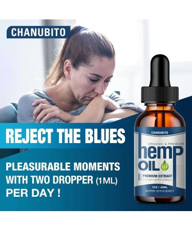 (2 Pack) Hemp Oil Organic High Potency - Relieve Good Mood - 100% Natural Hemp Drops 1 000 000 Maximum Strength -Hemp Oils Tincture for Pain Relief Sleep Skin Vegan Non-GMO Non-Flavor 1 Fl Oz (Pack of 2) - Buy Online on GoSupps.com