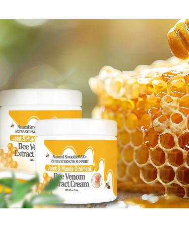 JOYFULART Natural Bee Venom Joint & Muscle & Bone Release Oniment - Easy to Use - Homeopathic Remedy - Fast Acting Soothing Effective for Back Neck Hand Foot Knee Muscle Shoulder Hip Nerve - Buy Online on GoSupps.com