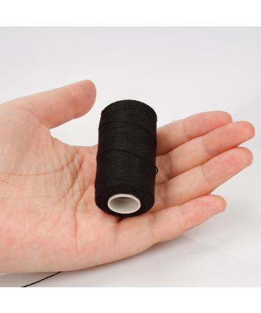 Beayuer Professional Hair Weave Tools 3 pcs Black Threads for Wig Making & Hair Weft Sewing - Hair Salon Quality Extension (3 Thread Black) - Buy Online on GoSupps.com