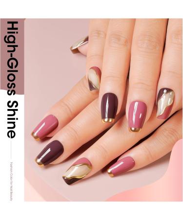 Gellen Gel Nail Polish 6 Colors Neutral Palette Peachy Bean Paste Color Classic Nude Grays for All Season Gel Polish Kit Nail Art Design Soak off UV Nail Gel Manicure Salon and DIY at Home Classic Neutral Nude Grays - Buy Online on GoSupps.com