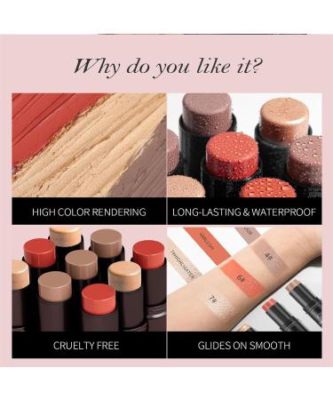 3 Pack Versatile Face Contour Highlighter Waterproof Non-Greasy Perfectly Define Your Features Highlighter Makeup - Buy Online on GoSupps.com