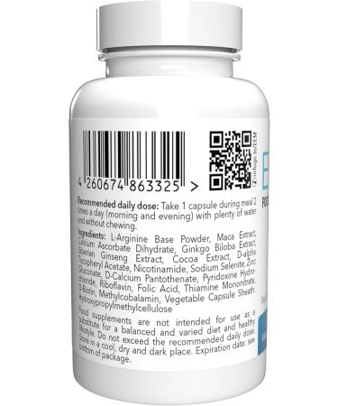 Eremax Forte - 60 Capsules | Boost Male Performance & Vitality - Buy Internationally - Buy Online on GoSupps.com