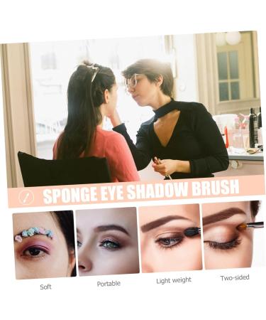 Healeved 20 Pcs Eye Shadow Brush Makeup Brush Kit Dual Sides Eye Shadow Sponge Cosmetic Brush Nylon Black 5.8X0.7X0.5CMx2pcs Blackx2pcs - Buy Online on GoSupps.com