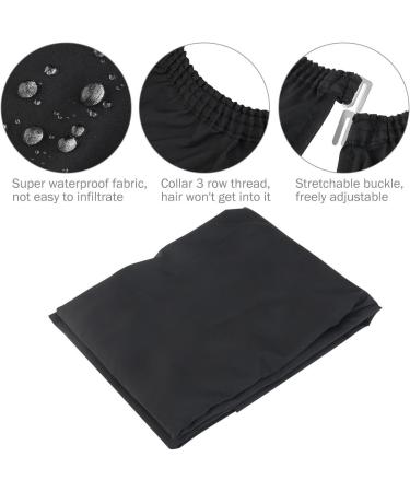 Hair Cutting Gown Cape with Viewing Window | Professional Stylist Barber Cape 57x47 for Haircuts - Shop Internationally - Buy Online on GoSupps.com