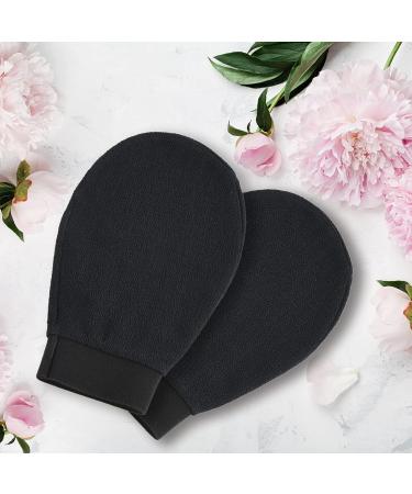 Moohemoo Deep Exfoliating Glove 2PCS - Body Scrubber for Shower, Dead Skin Remover, Spray Tan Removal - Exfoliator Mitt for Keratosis Pilaris - Buy Online on GoSupps.com