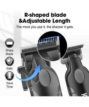KEMEI Professional Cordless Hair Clippers & Beard Trimmer Set | Rechargeable Haircut Kit for Men - KM-2290 KM-2293 KM-1102 - Buy Online on GoSupps.com