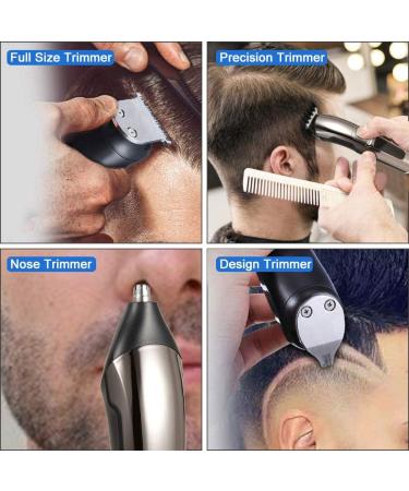 Professional Digital Hair Trimmer - Rechargeable Cordless Hair Clipper for Men | Low Noise Adjustable Ceramic Blade - Buy Online on GoSupps.com