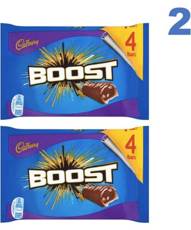  Cadbury Cadbury Boost Pack of 2 Australian Origin Chocolate Bars 40g (160g) 320g - Buy Online on GoSupps.com