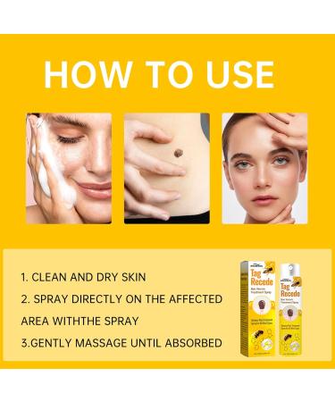 Beauty Grain Removal - Anti-Skin Spray | Fast Acting Natural Liquid with Plant Extracts 20ml Painless Skin Lightening for Back Legs Hands Feet - Buy Online on GoSupps.com