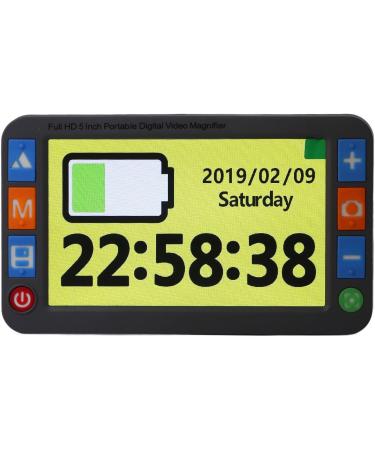 Handheld Video Magnifier Portable Video Magnifier 2X to 32X Magnification 26 Colour Modes HD Handheld Electronic Video Magnifier for Reading Books Style 6 - Buy Online on GoSupps.com