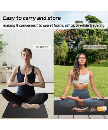 Losuvero Ground Mat Set - 61x88.9 cm Earth-Connected Therapy Yoga & Sleeping Mat for Improved Sleep Energy Pain Relief Inflammation & Wellness - Buy Online on GoSupps.com