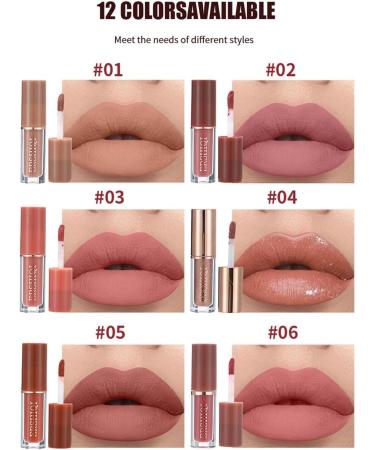  JPSDOWS Non-stick lipsticks - Pack of 12 quick-drying long-lasting lip stains | Working Students Lipstick with multiple colors for home shopping and everyday wear - Buy Online on GoSupps.com