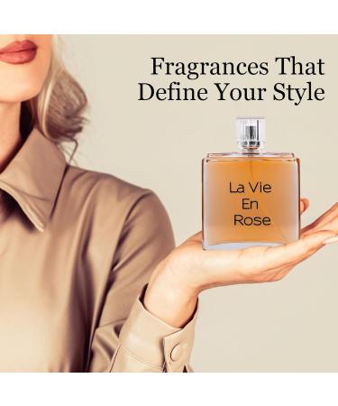 La Vie Rose Women Perfume Long Lasting Eau de Parfum Spray for Women Wonderful Gift Fragrance Daily Used for All Skin Types 3.4 Fluid Ounce La Vie Rose 3.4 Fl Oz (Pack of 1) - Buy Online on GoSupps.com