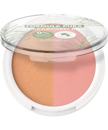  DEBORAH Deborah - Terra & Fard Formula Pura with organic and vegan raw materials - Warms the complexion and gives a radiant finish- Ideal for sensitive skin - Light color n.1 9g - Buy Online on GoSupps.com