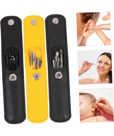 Healifty 12 Sets Ear Pick Kit - Ear Wax Removal Tool Set with Spring Cleaning Scraper - Steel Ear Cleaner for Earwax Picking - Assorted Colors (4pcs) - Buy Online on GoSupps.com