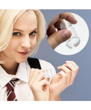 Clear Silicone Jelly Stamper Double Sided Nail Art Stamper Transparent Nail Stamp Scraper Nail Art Jelly Stamper Manicure Silicone Nail Stamper French Tip with Scraper for Nails Manicure Tools - Buy Online on GoSupps.com