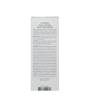 Centella Asiatica Lifting Serum with Peptides Niacinamide & Hyaluronic Acid - Hydrating Korean Skincare for Sensitive Skin | Glow & Plump Effect 1.01 fl. Oz - Buy Online on GoSupps.com