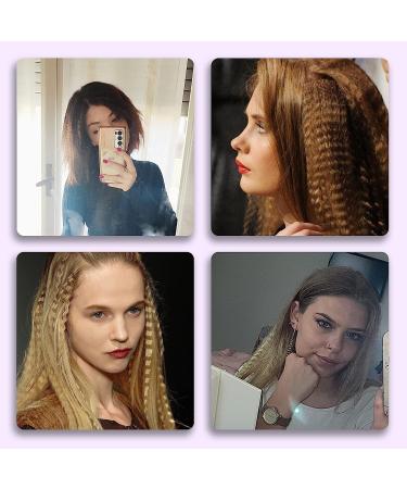 DSHOW Hair Waver Volumizing Crimper | Titanium Ceramic Plates | Purple - Buy Online on GoSupps.com