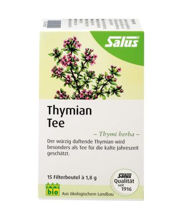 Salus Thymian Thymi Herba Bio Salus Herbal Tea Pack of 15