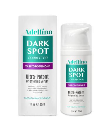 Dark Spot Corrector Serum for Face and Body, Formulated with Advanced Ingredient Dark Spot Remover for Melasma Treatment with Azelaic Acid, Kojic Acid, Alpha Arbutin