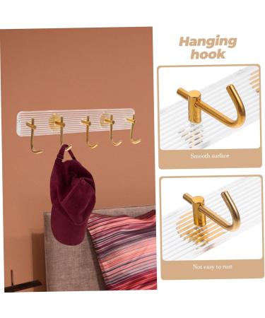 Alipis Towel Holder Towel Hooks Clothes Hanger Hooks Belt Hooks Coat Hook Decorate Wall Hanging No Punching - Buy Online on GoSupps.com