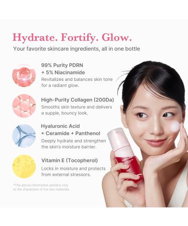 medicube PDRN Pink Collagen Bubble Serum | Bubble-to-Glow Firming Serum with 99% Purity PDRN & Low-Molecular Collagen | Lightweight Fast-Absorbing Bubble Texture for Radiant Plump Skin | 3.21 fl.oz - Buy Online on GoSupps.com