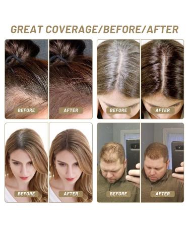 SOVONCARE Instant Hairline Shadow Gray Root Touch Up Powder for Women - Conceals Thinning and Sparse Hair - Light Brown - Buy Online on GoSupps.com