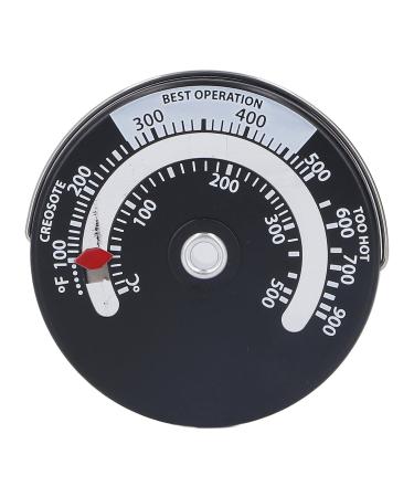 Stove Thermometer Gauge Oven Thermometer Easy Installation High Accuracy Durable 0 to 500 for Living Room